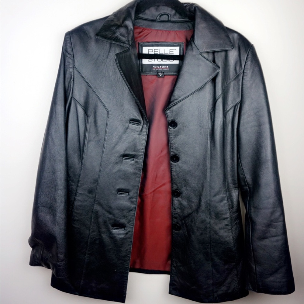 90s Vintage Leather Jacket